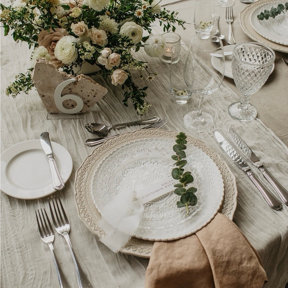 62 Pink/Dusty Rose Wedding Napkins